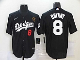 Dodgers 8 Kobe Bryant Black 2020 Nike KB Cool Base Jersey,baseball caps,new era cap wholesale,wholesale hats